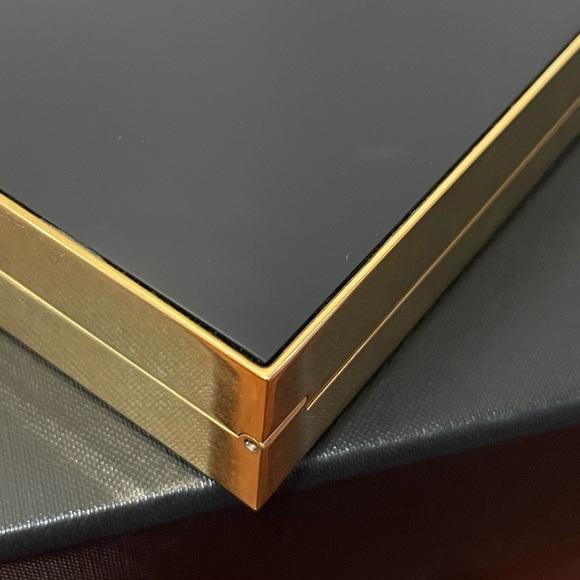 RARE Saint Laurent YSL Tuxedo Box Clutch Minaudière East West - Picture 12 of 16